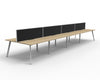 Eternity Back to Back Workstation - Easy Office Furniture