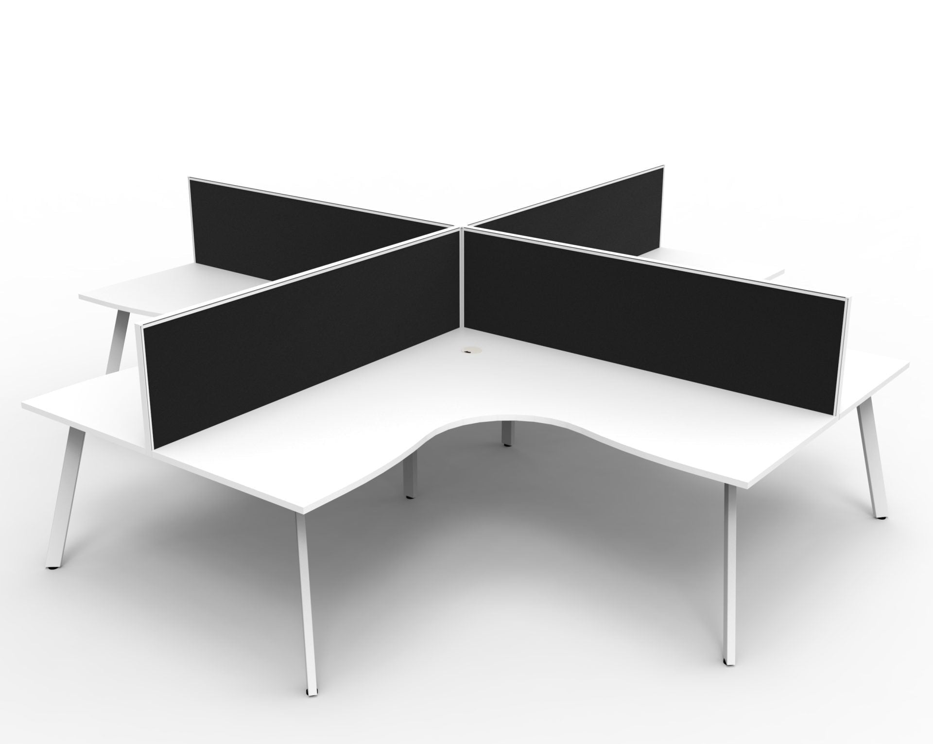 Eternity Leg Corner Workstation - Easy Office Furniture