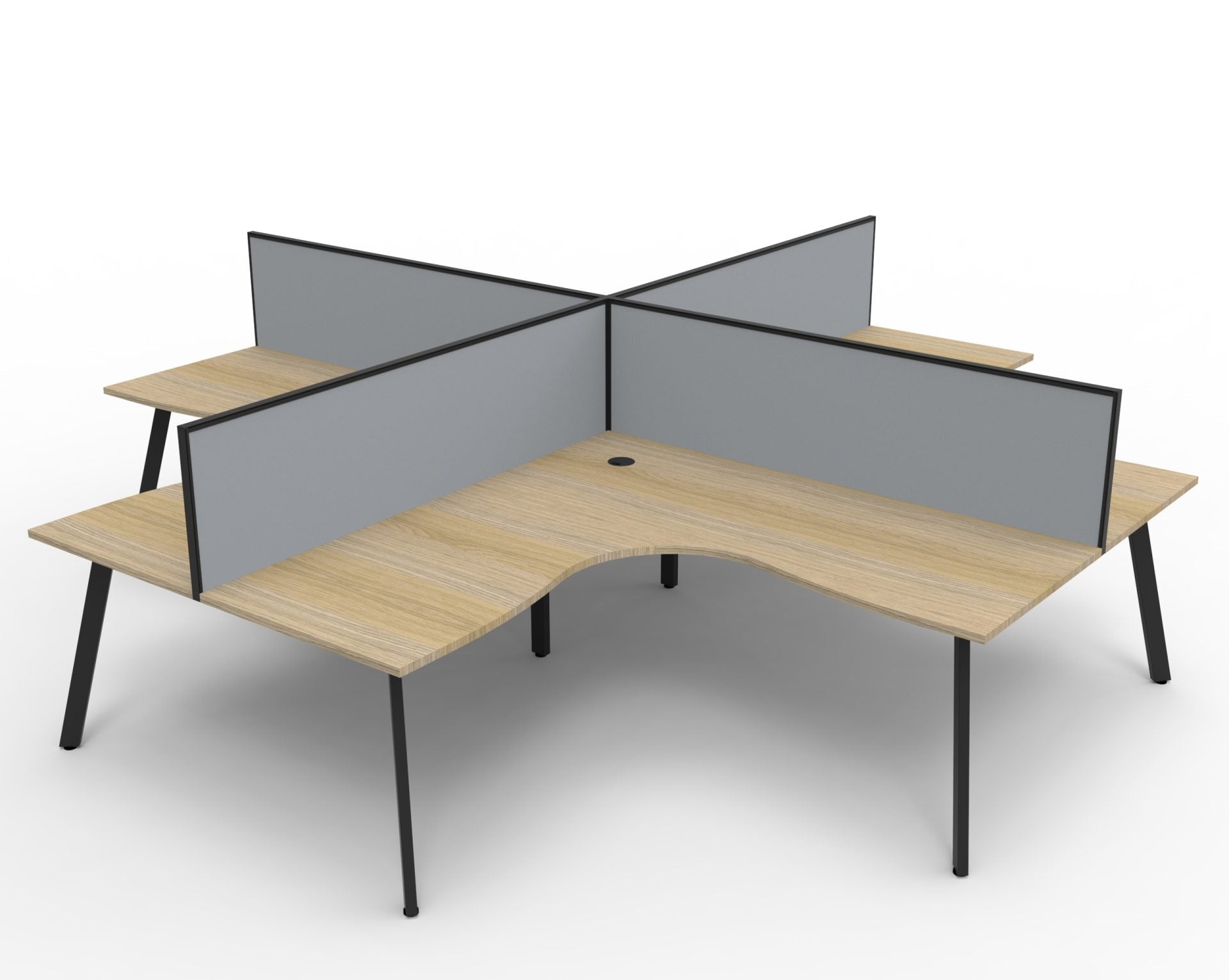 Eternity Leg Corner Workstation - Easy Office Furniture