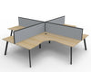 Eternity Leg Corner Workstation - Easy Office Furniture