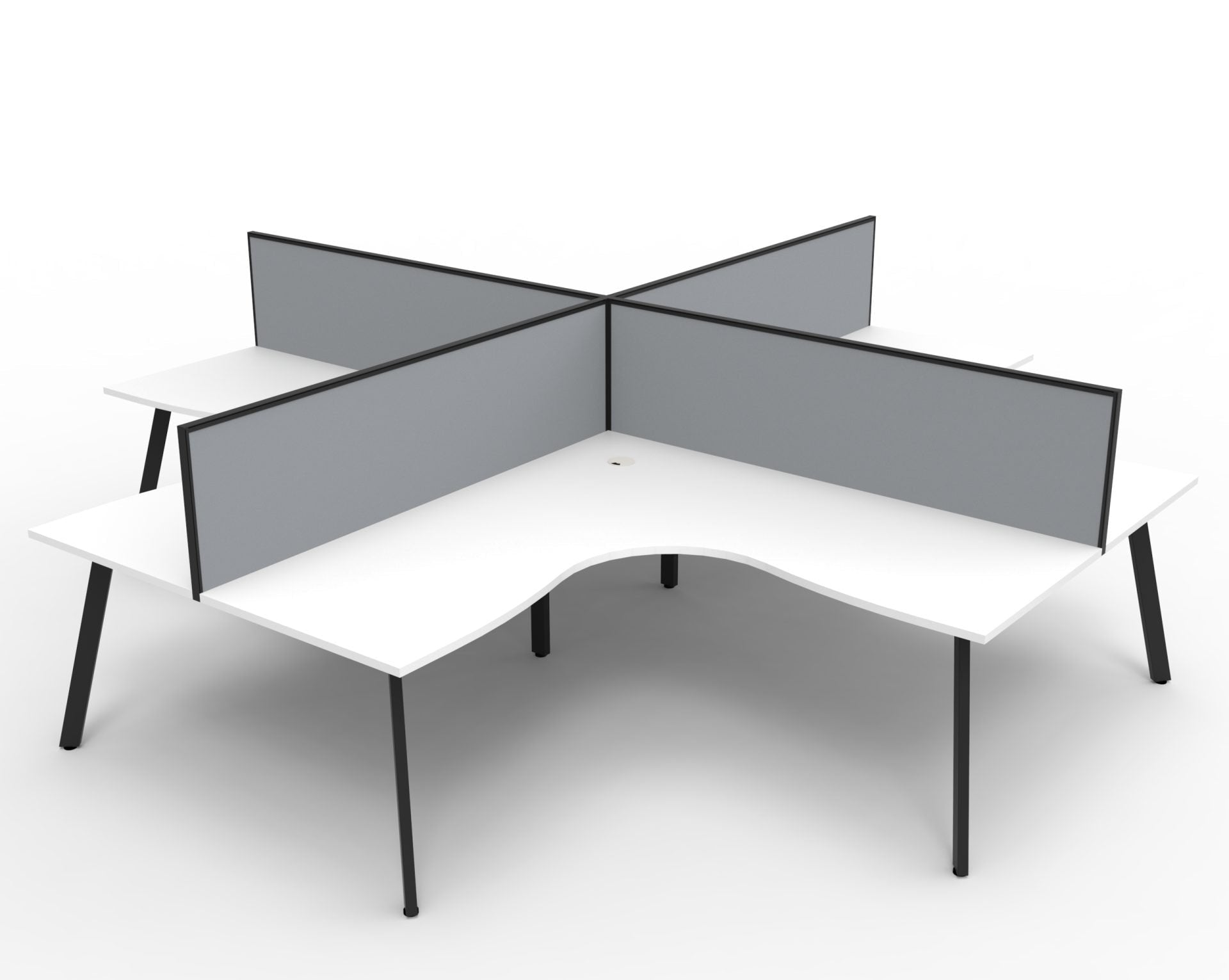 Eternity Leg Corner Workstation - Easy Office Furniture