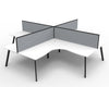 Eternity Leg Corner Workstation - Easy Office Furniture