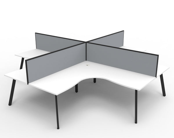 Eternity Leg Corner Workstation - Easy Office Furniture