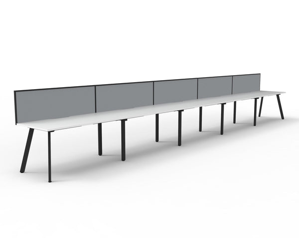 Eternity Single Sided Workstation - Easy Office Furniture