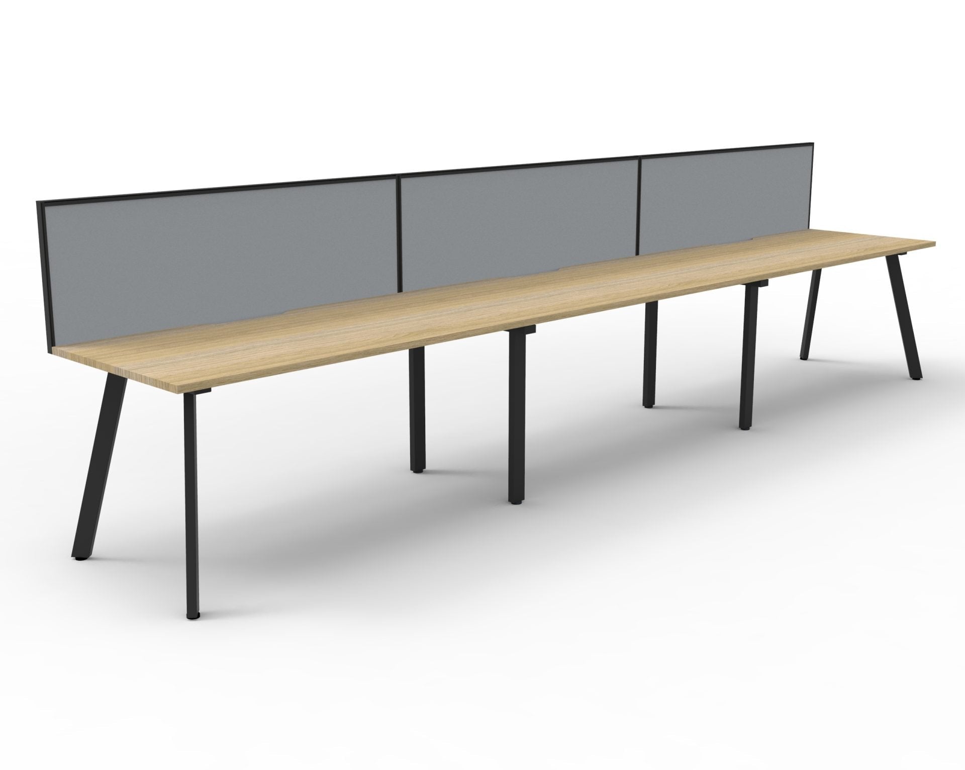 Eternity Single Sided Workstation - Easy Office Furniture