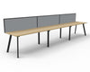 Eternity Single Sided Workstation - Easy Office Furniture