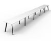Eternity Single Sided Workstation - Easy Office Furniture