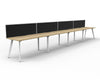 Eternity Single Sided Workstation - Easy Office Furniture