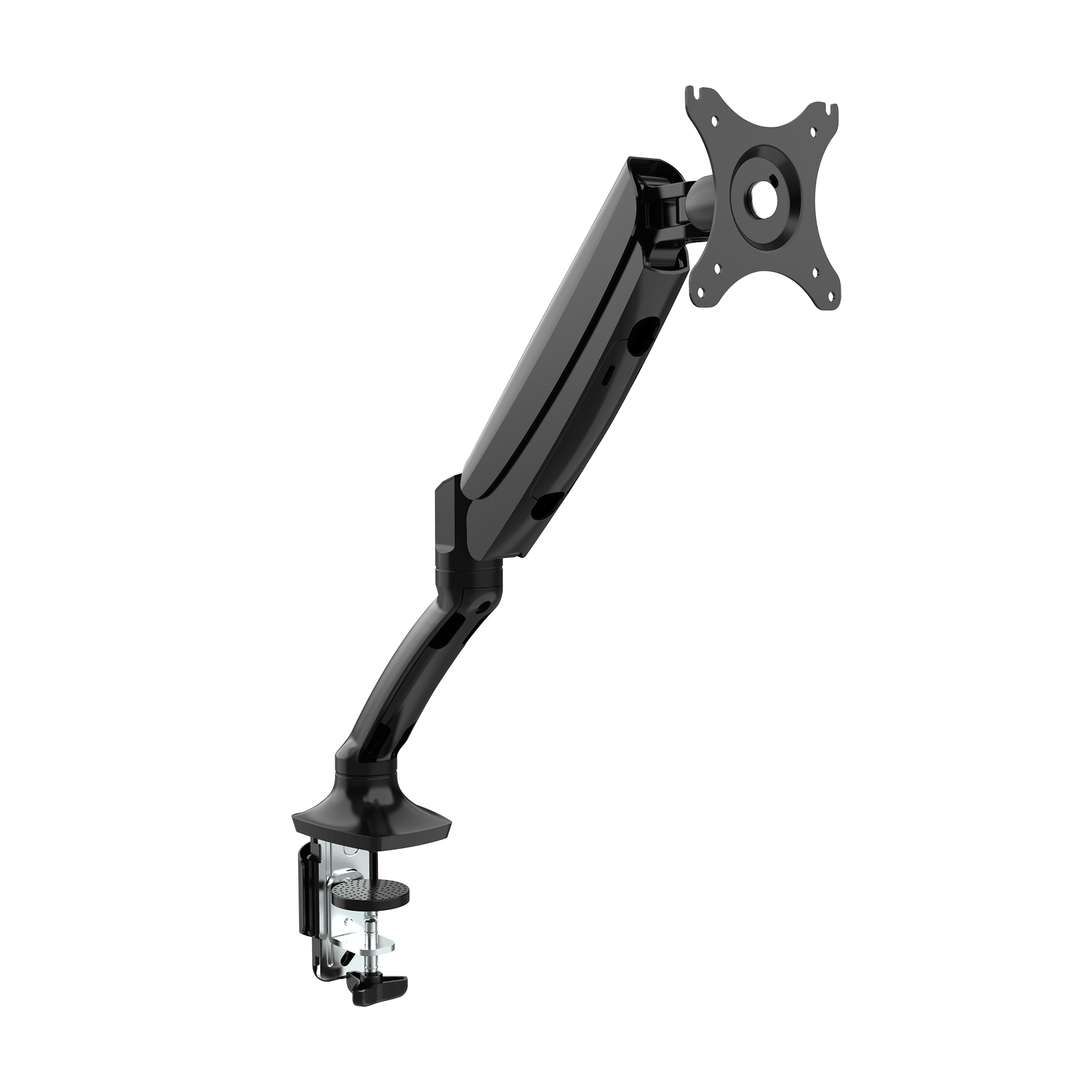 Executive Single Gas Spring Monitor Arm - Easy Office Furniture