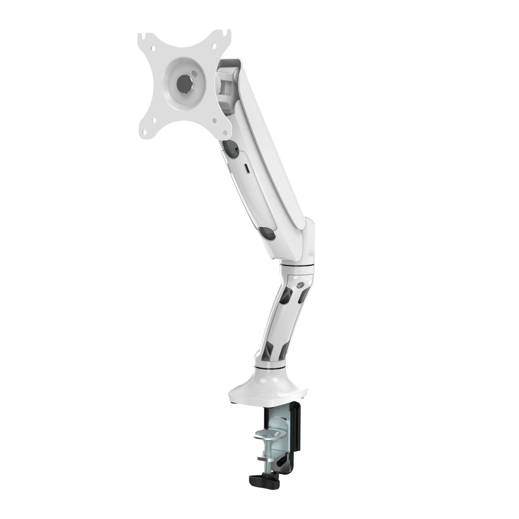 Executive Single Gas Spring Monitor Arm - Easy Office Furniture
