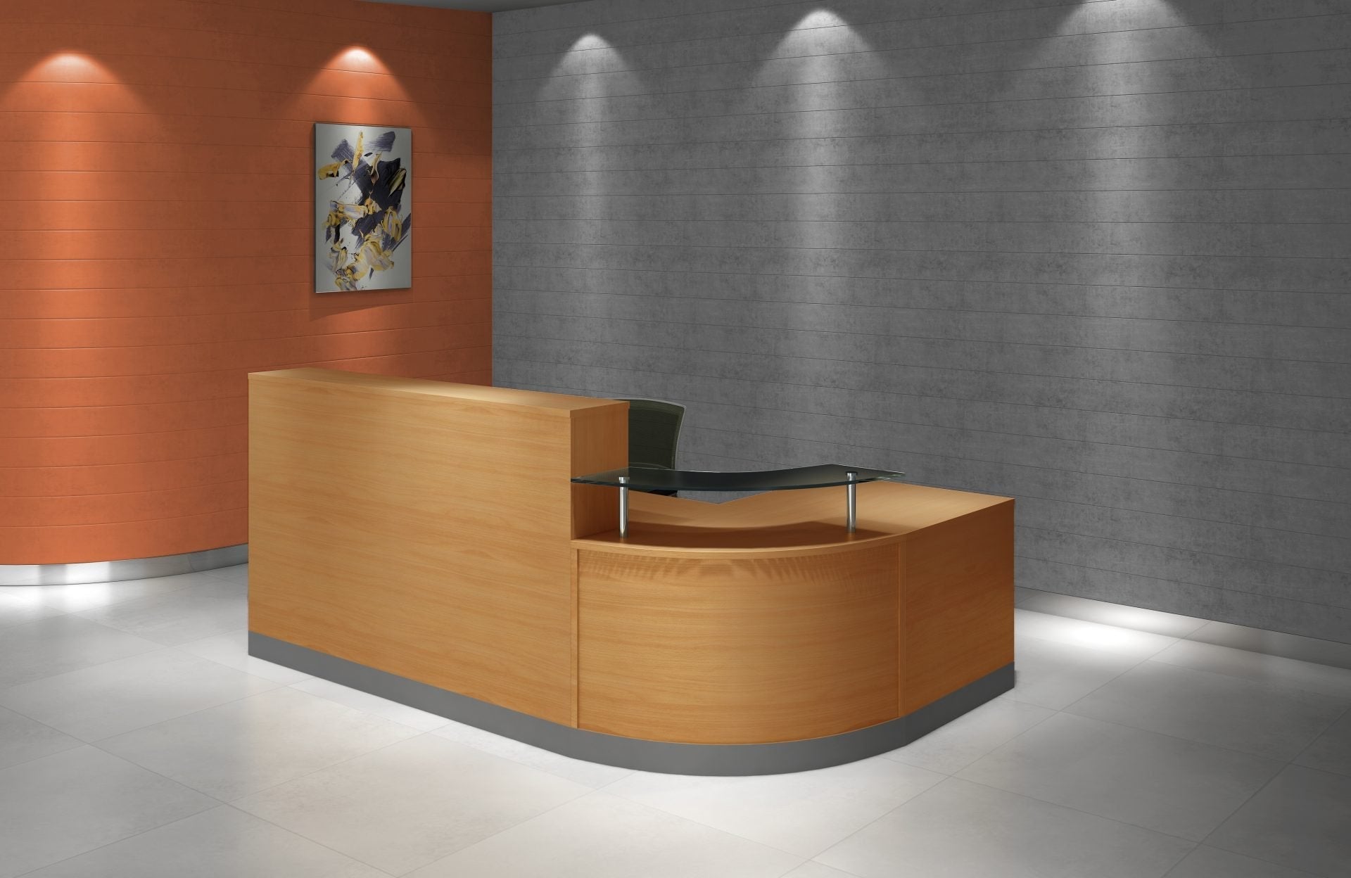 Flow Reception Counter - Easy Office Furniture