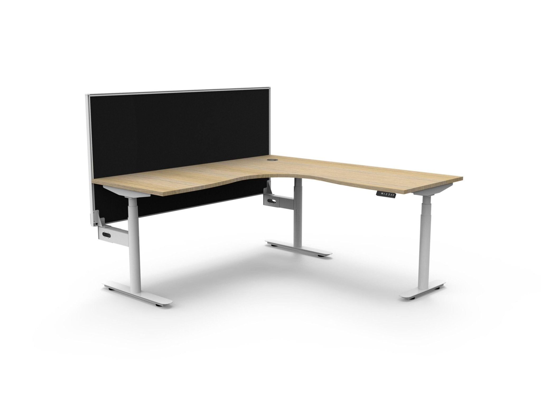 Halo + Corner Workstation - Easy Office Furniture