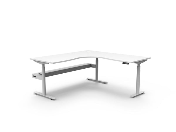 Halo + Corner Workstation - Easy Office Furniture