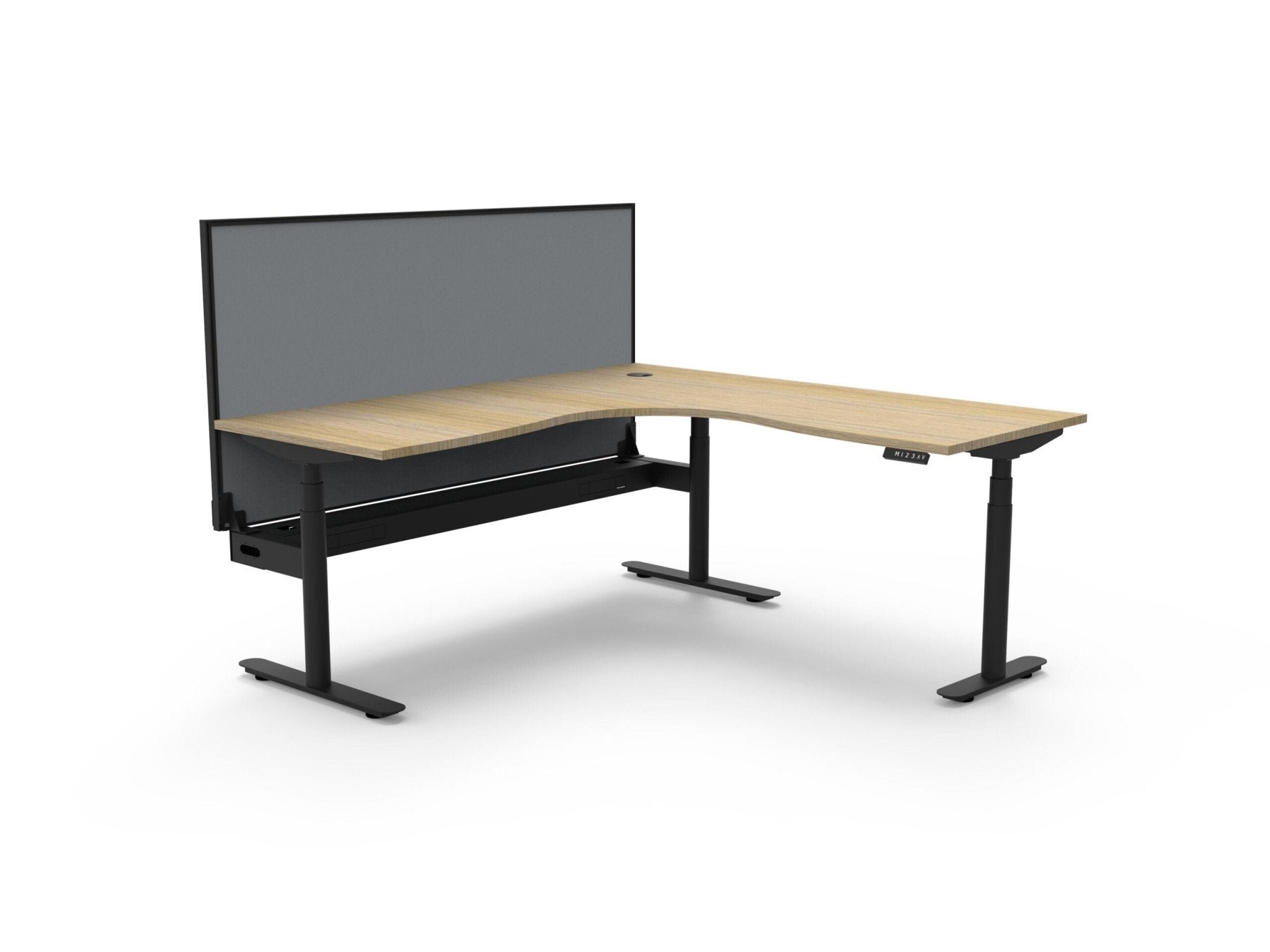 Halo + Corner Workstation - Easy Office Furniture