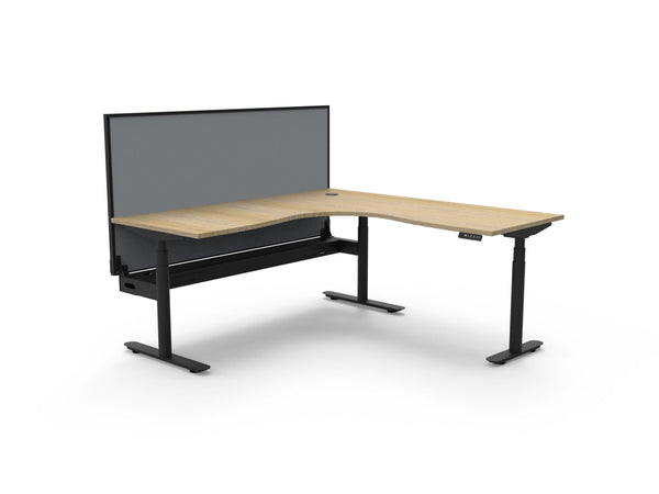 Halo + Corner Workstation - Easy Office Furniture