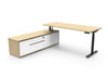 Halo Plus Executive Desk & Cabinet - Easy Office Furniture