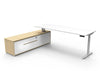 Halo Plus Executive Desk & Cabinet - Easy Office Furniture