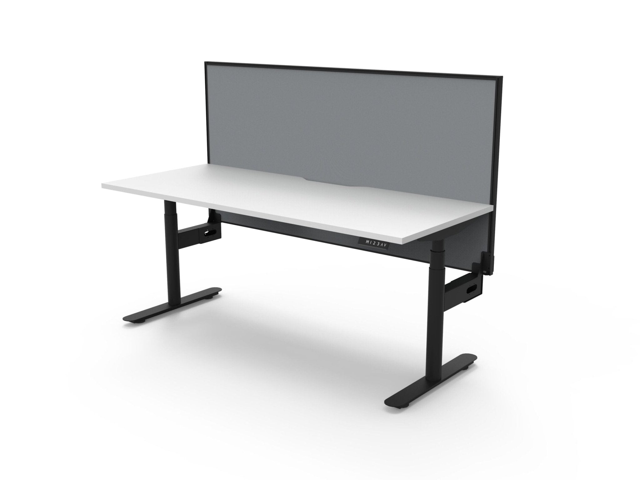 Halo+ Single Sided Desk - Easy Office Furniture