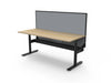 Halo+ Single Sided Desk - Easy Office Furniture