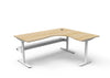 Halo Static Corner Workstation - The Easy Company