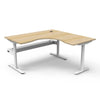 Halo Static Corner Workstation - The Easy Company