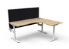 Halo Static Corner Workstation - The Easy Company