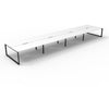 Infinity Back to Back Loop Leg Workstation - Easy Office Furniture