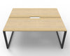Infinity Back to Back Loop Leg Workstation - Easy Office Furniture