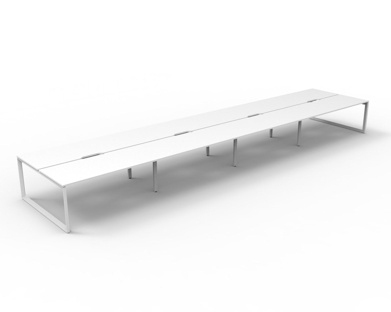 Infinity Back to Back Loop Leg Workstation - Easy Office Furniture