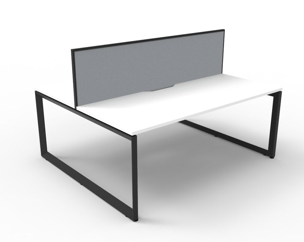 Infinity Back to Back Loop Leg Workstation - Easy Office Furniture