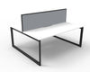 Infinity Back to Back Loop Leg Workstation - Easy Office Furniture