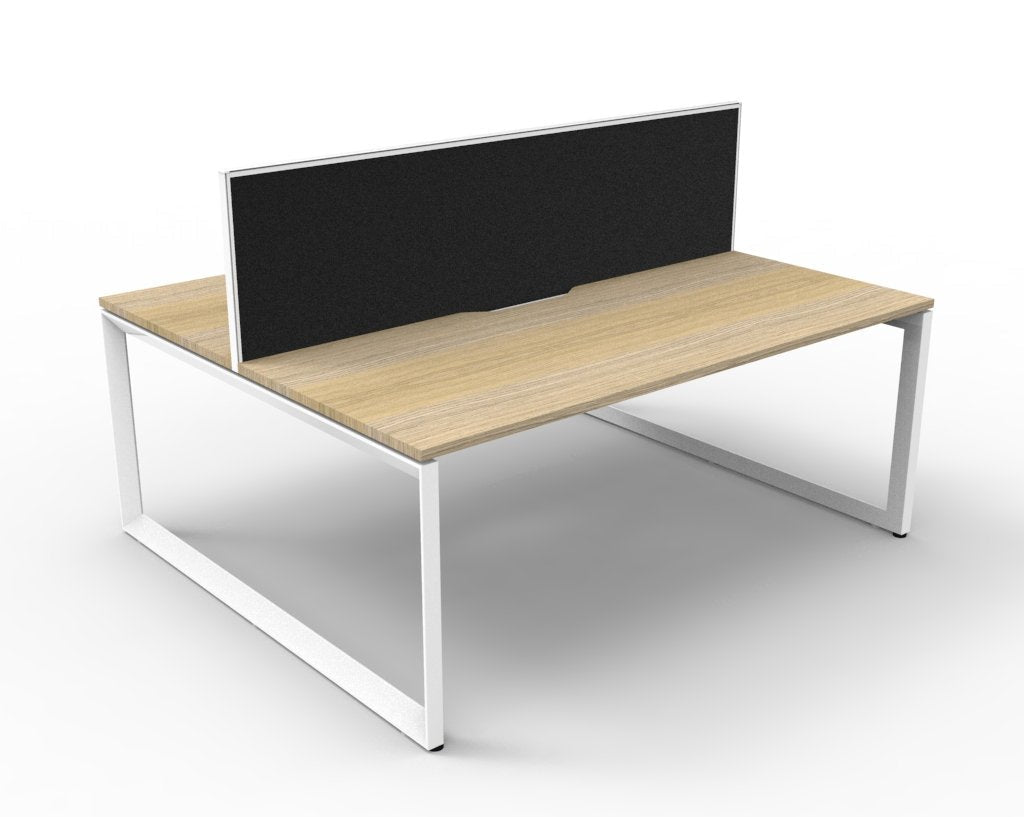 Infinity Back to Back Loop Leg Workstation - Easy Office Furniture