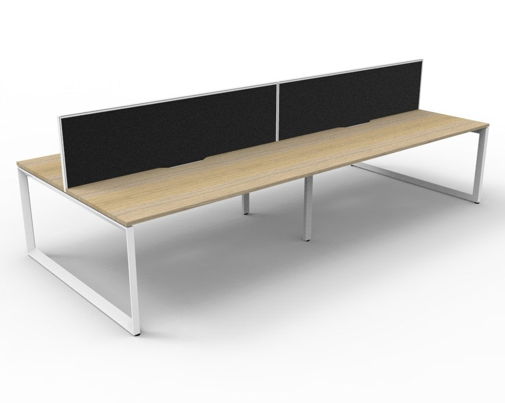 Infinity Back to Back Loop Leg Workstation - Easy Office Furniture