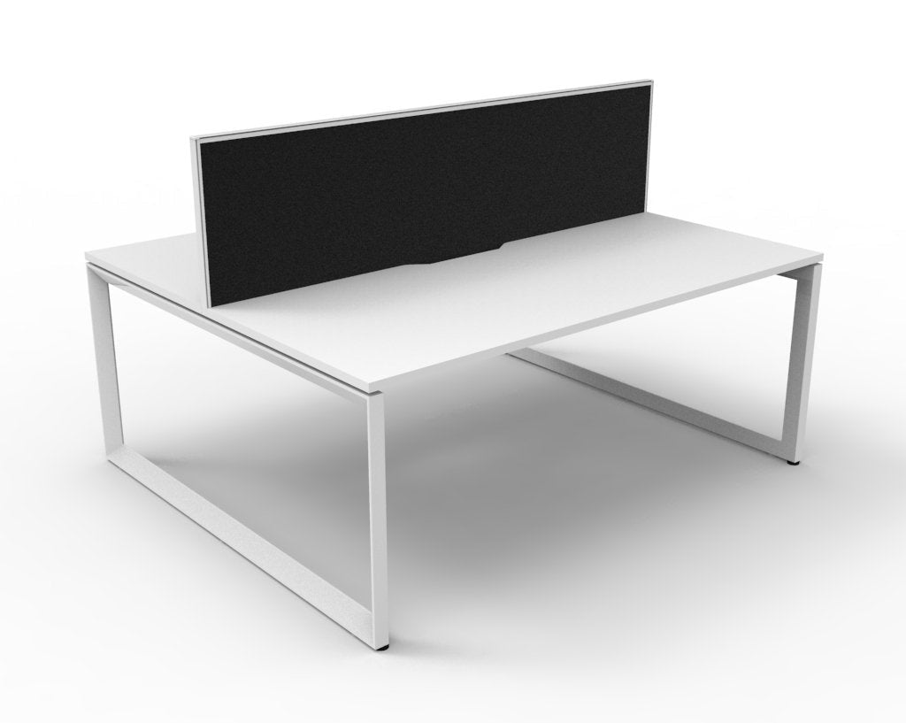 Infinity Back to Back Loop Leg Workstation - Easy Office Furniture
