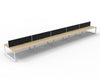 Infinity Back to Back Loop Leg Workstation - Easy Office Furniture