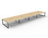 Infinity Back to Back Loop Leg Workstation - Easy Office Furniture