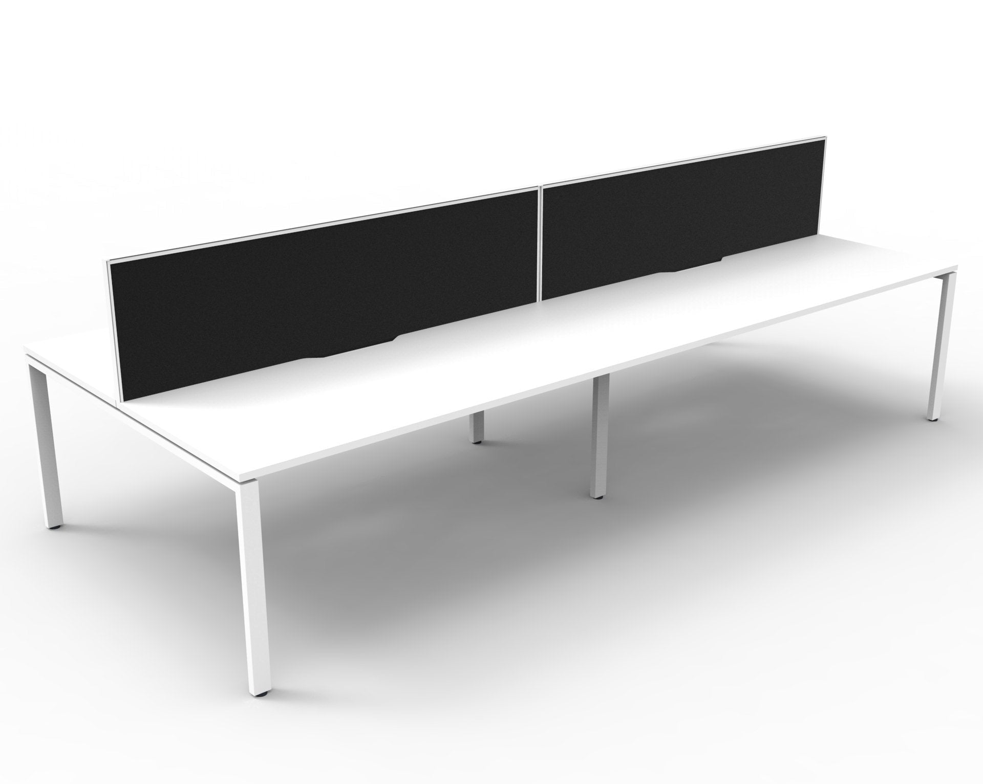 Infinity Back to Back Profile Leg Workstation - Easy Office Furniture
