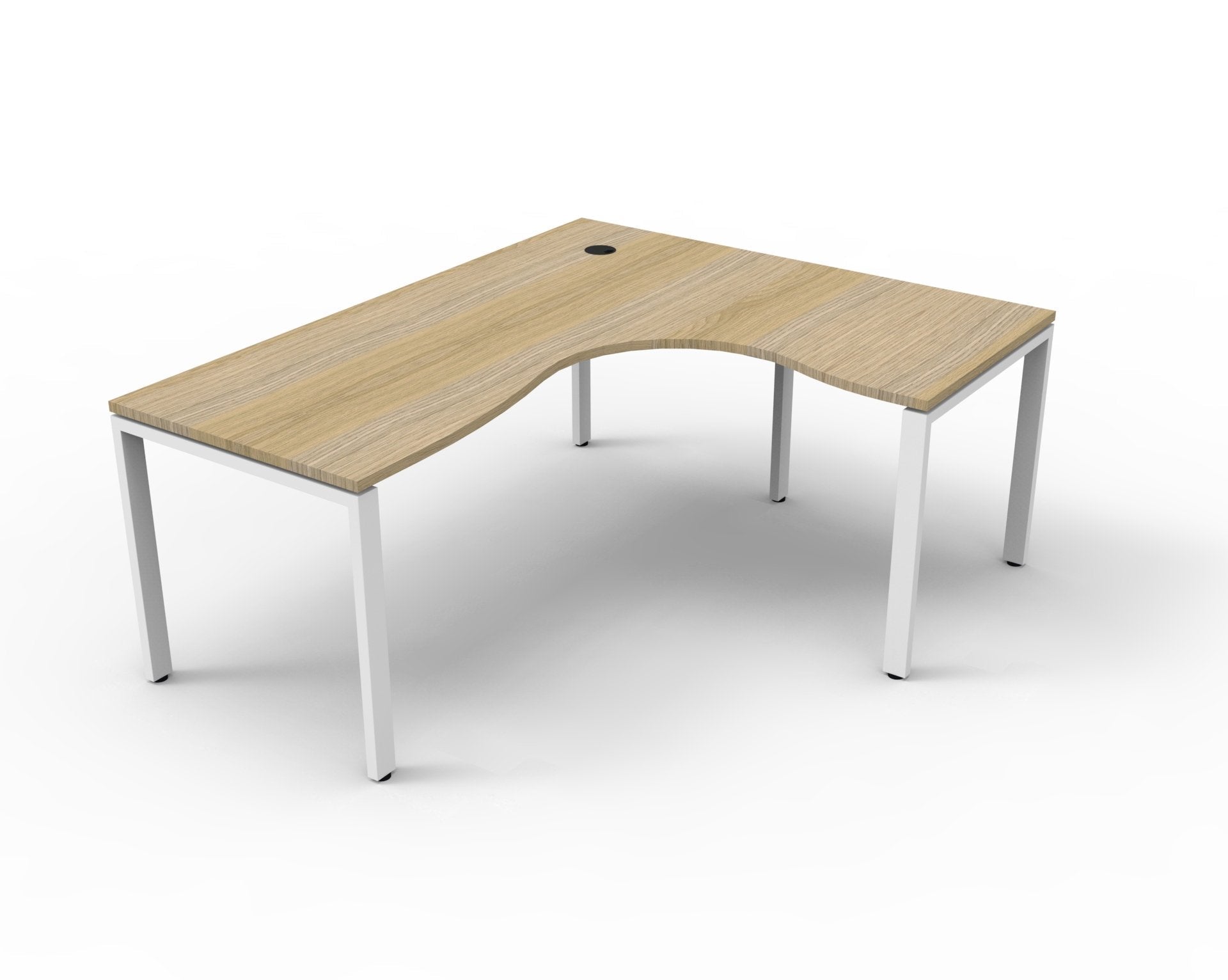 Infinity Profile Leg Corner Workstation - Easy Office Furniture