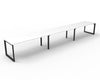 Infinity Single Sided Loop Leg Workstation - Easy Office Furniture