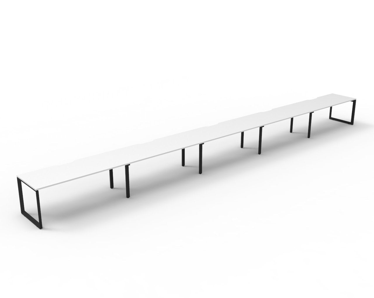 Infinity Single Sided Loop Leg Workstation - Easy Office Furniture