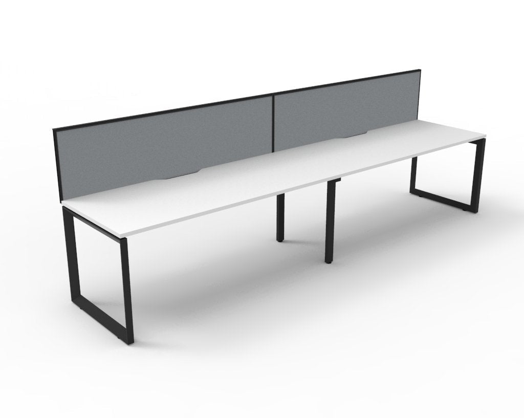Infinity Single Sided Loop Leg Workstation - Easy Office Furniture