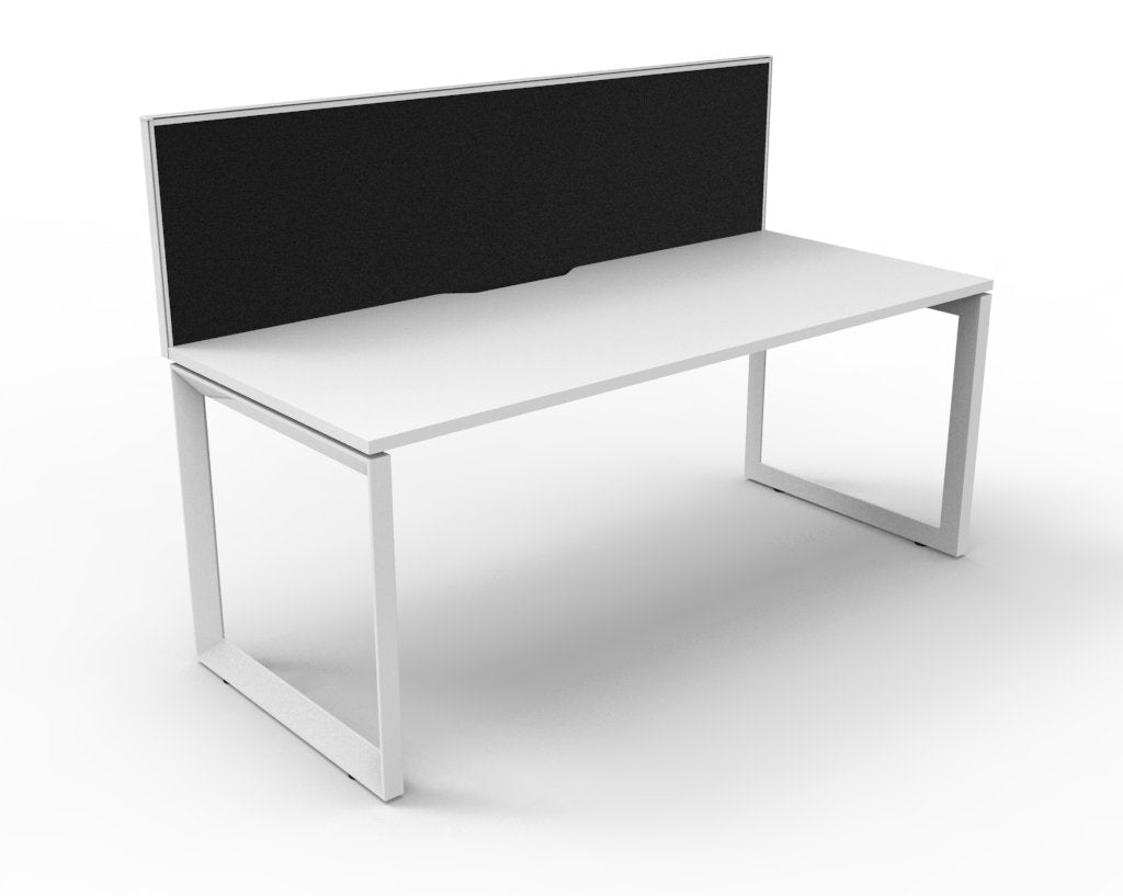 Infinity Single Sided Loop Leg Workstation - Easy Office Furniture