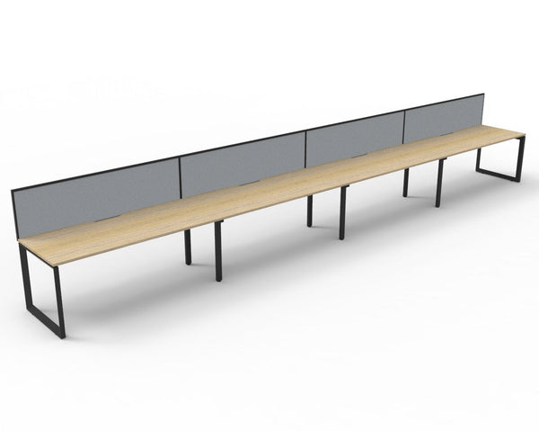 Infinity Single Sided Loop Leg Workstation - Easy Office Furniture