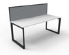 Infinity Single Sided Loop Leg Workstation - Easy Office Furniture