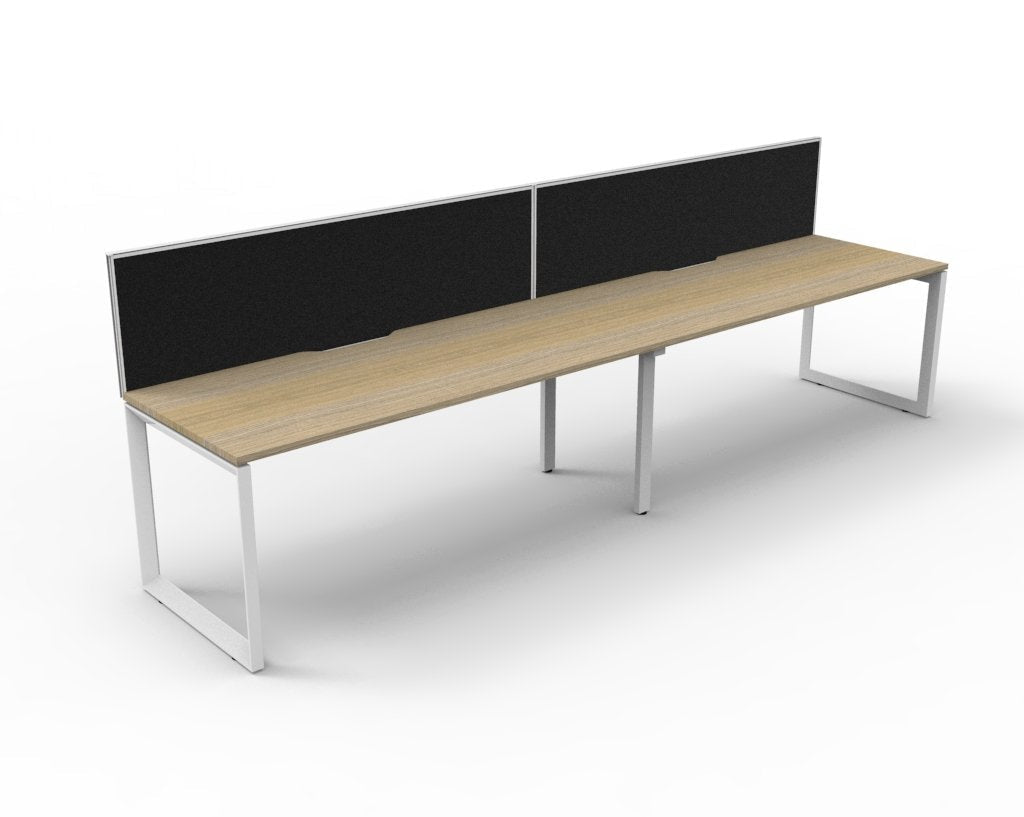 Infinity Single Sided Loop Leg Workstation - Easy Office Furniture