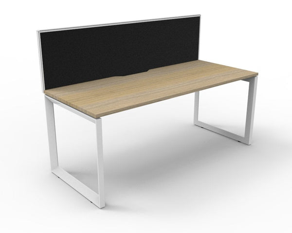 Infinity Single Sided Loop Leg Workstation - Easy Office Furniture