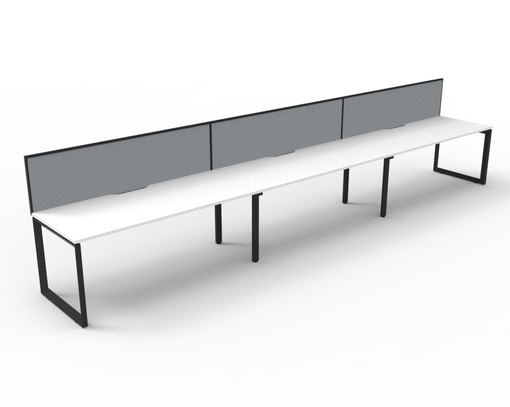 Infinity Single Sided Loop Leg Workstation - Easy Office Furniture