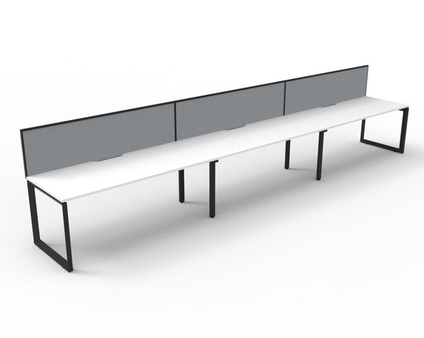 Infinity Single Sided Loop Leg Workstation - Easy Office Furniture