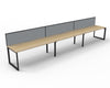 Infinity Single Sided Loop Leg Workstation - Easy Office Furniture