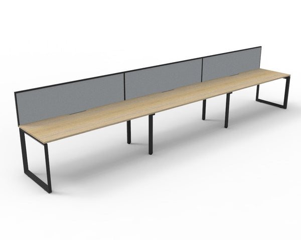 Infinity Single Sided Loop Leg Workstation - Easy Office Furniture
